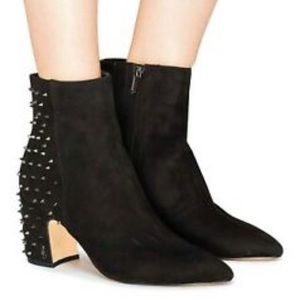 heath studded heel bootie